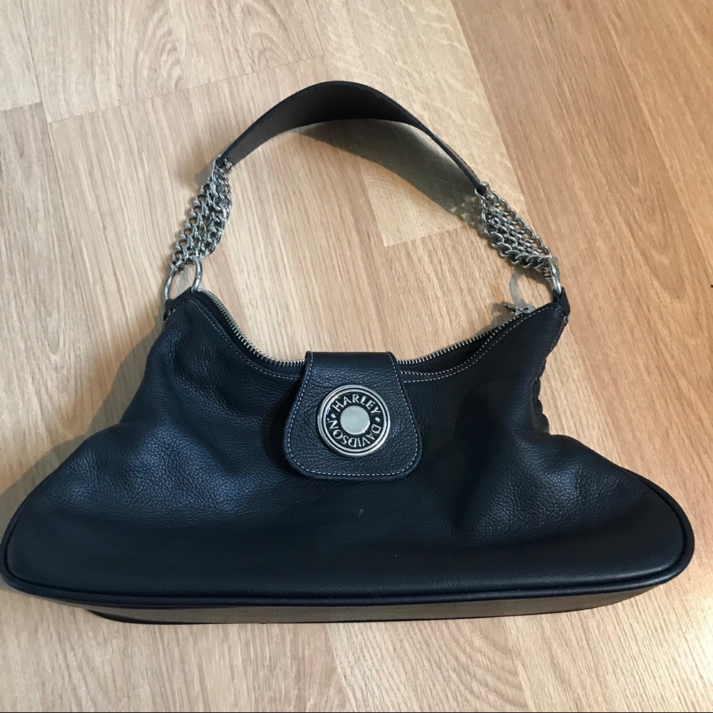 🚫SOLD🚫Genuine leather Harley Davidson purse - Picture 1 of 3